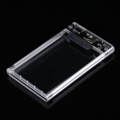 ORICO 2139U3-CR USB3.0 โปร่งใสฮาร์ดดิสก์ภายนอกกล่องสำหรับ 9.5 มม.2.5 นิ้ว SATA HDD/SSD, USB 3.0 (2.5 inch)
