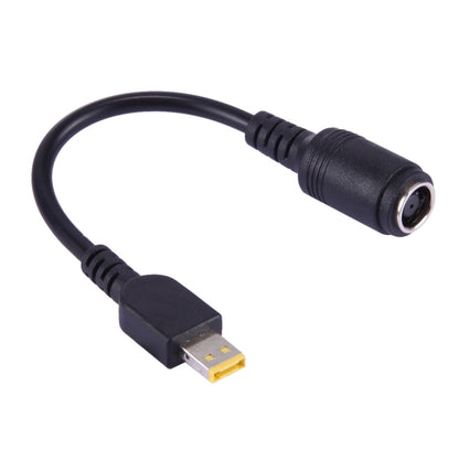 ปลั๊กแปลงไฟชายขนาด 7.9x5.5 มม. สำหรับ Lenovo Small Square สำหรับโน้ตบุ๊กแล็ปท็อป Lenovo ความยาว: ประมาณ 10 ซม., X1 Carbon 2018/2017 & Yoga 2018/2017 & T480/T580