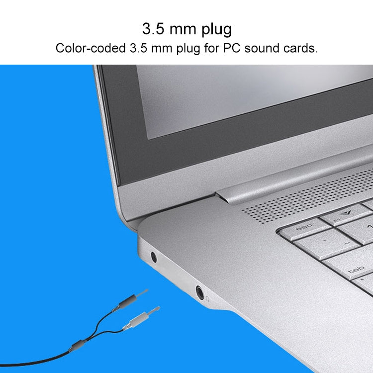 Logitech H110 Dual 3.5 มม. ปลั๊กเสียงชุดหูฟังสเตอริโอ, H110