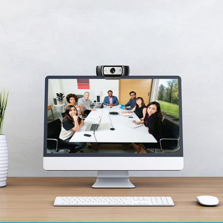 Logitech C930C 1080P 30FPS Business HD WebCam พร้อมฝาครอบป้องกัน, C930C