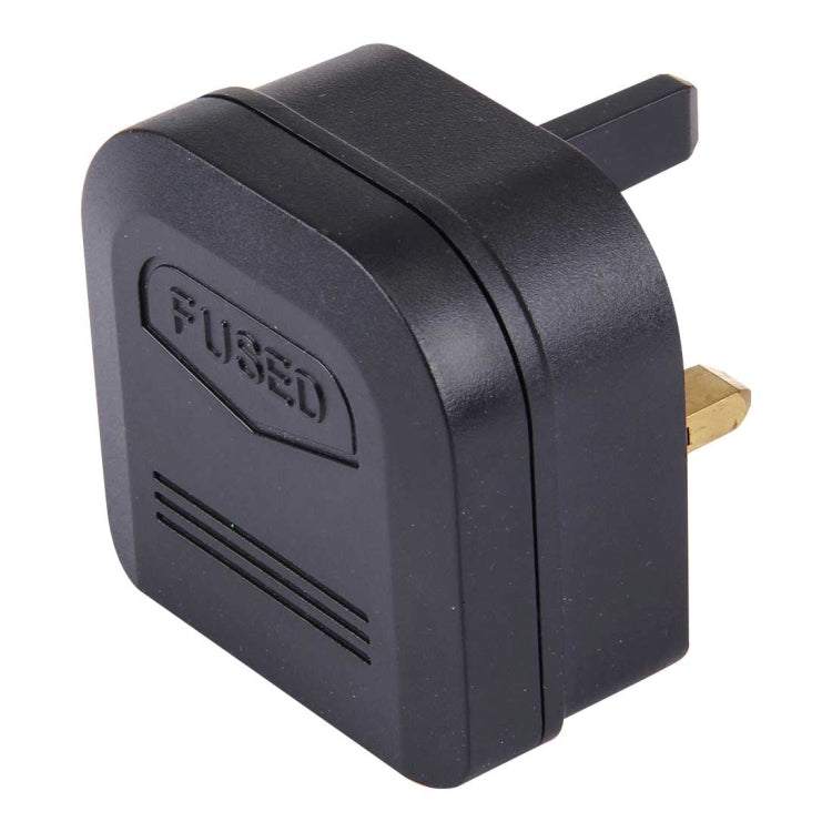 BS-5732 ปลั๊ก EU แบบพกพาไปยังปลั๊กอะแดปเตอร์เสียบ UK ปลั๊กไฟ Travel Converter พร้อมฟิวส์, BS-5732