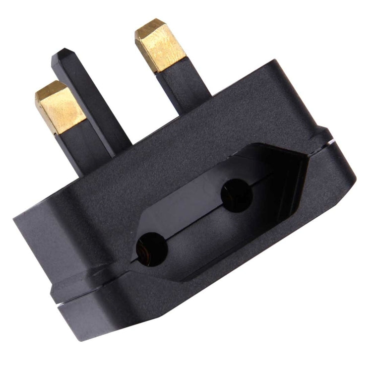 BS-5732 ปลั๊ก EU แบบพกพาไปยังปลั๊กอะแดปเตอร์เสียบ UK ปลั๊กไฟ Travel Converter พร้อมฟิวส์, BS-5732