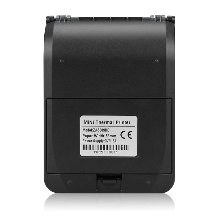 เครื่องพิมพ์ใบเสร็จ Bluetooth ความร้อนแบบพกพาขนาด 58 มม. รองรับการชาร์จการชาร์จสมบัติ