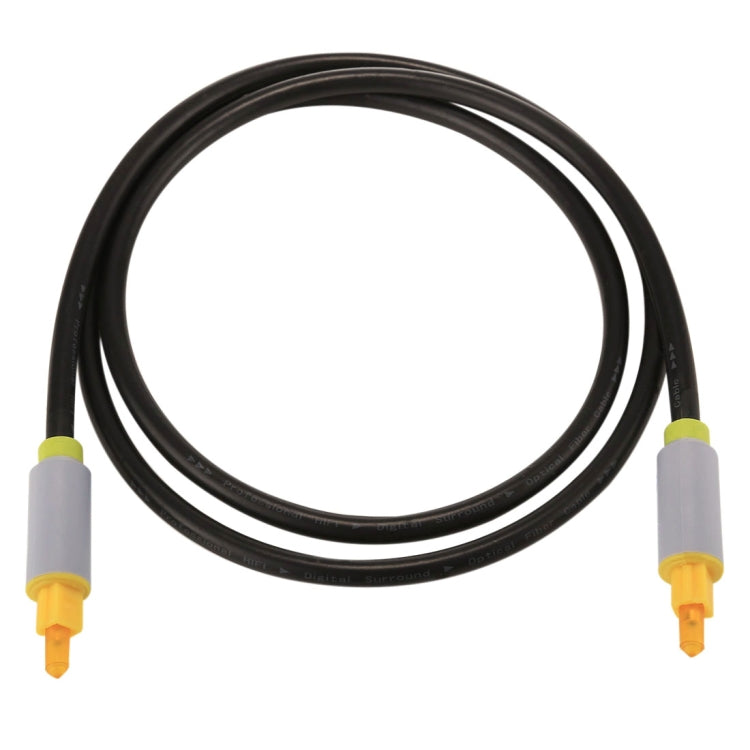 1 ม. OD5.0 มม. Toslink ชายกับชายสายสัญญาณเสียงดิจิตอล, Length: 1m