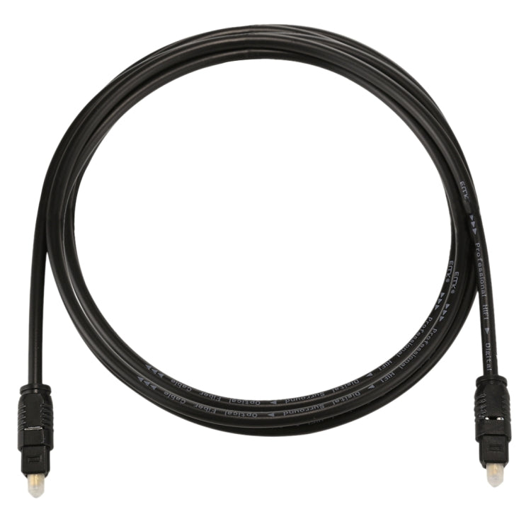 EMK 1.5 ม. OD4.0 มม. Toslink สายสัญญาณเสียงดิจิตอลแบบออปติคอลชายไปชาย, Length: 1.5m