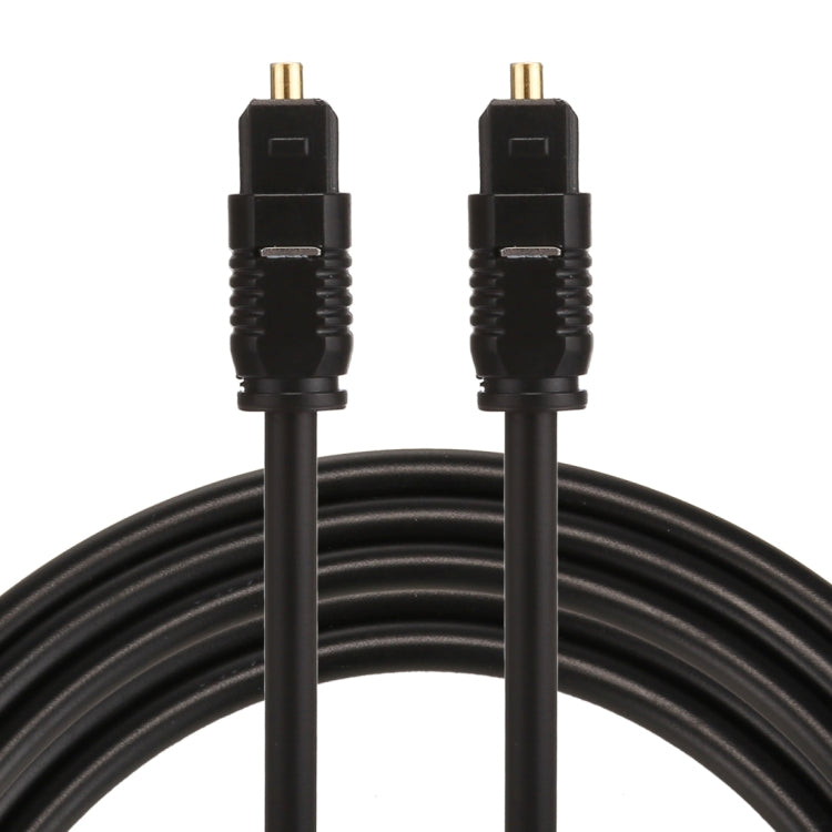 EMK 2 ม. OD4.0 มม. Toslink สายสัญญาณเสียงดิจิตอลแบบออปติคอลชายไปชาย, Length: 2m