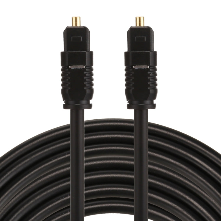 EMK 8 ม. OD4.0 มม. Toslink สายสัญญาณเสียงดิจิตอลแบบออปติคอลชายไปชาย, Length: 8m