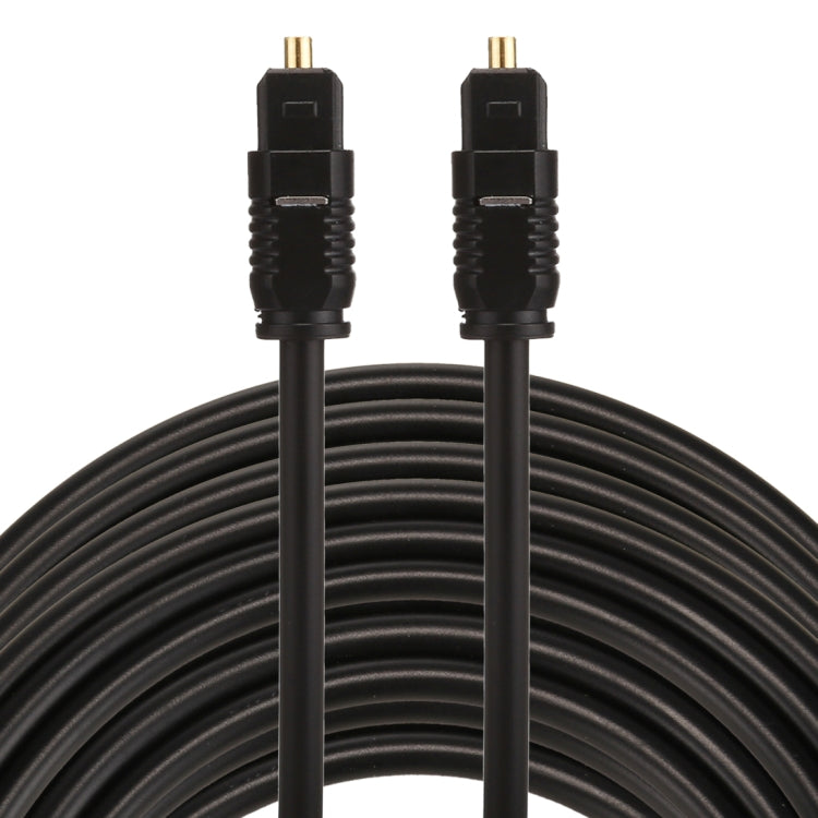 EMK 20 ม. OD4.0 มม. Toslink สายสัญญาณเสียงดิจิตอลแบบออปติคอลชายไปชาย, Length: 20m