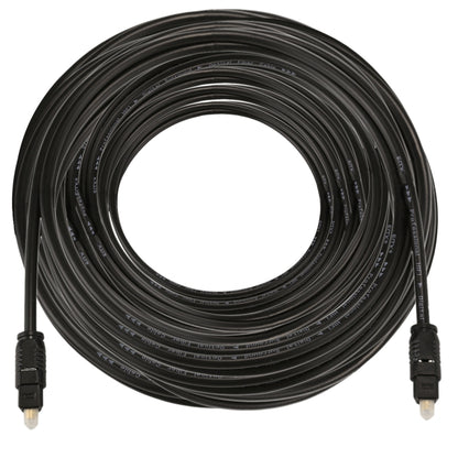 EMK 20 ม. OD4.0 มม. Toslink สายสัญญาณเสียงดิจิตอลแบบออปติคอลชายไปชาย, Length: 20m