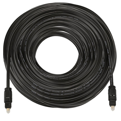EMK 30 ม. OD4.0 มม. Toslink สายสัญญาณเสียงดิจิตอลแบบออปติคอลชายไปชาย, Length: 30m