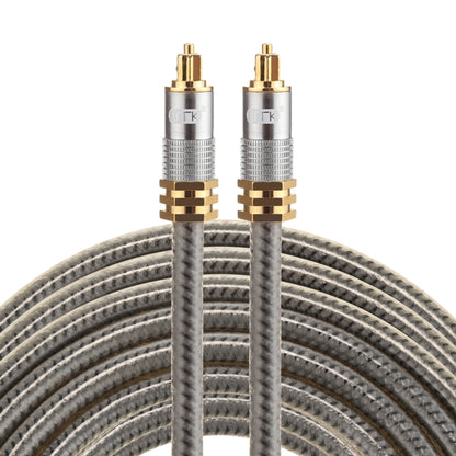 EMK YL-A 8m OD8.0mm หัวโลหะชุบทอง Toslink ชายกับชายสายสัญญาณเสียงดิจิตอล, Length: 8m