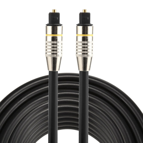 8 ม. OD6.0 มม. หัวโลหะชุบนิกเกิล Toslink สายสัญญาณเสียงดิจิตอลชายกับชาย, Length: 8m