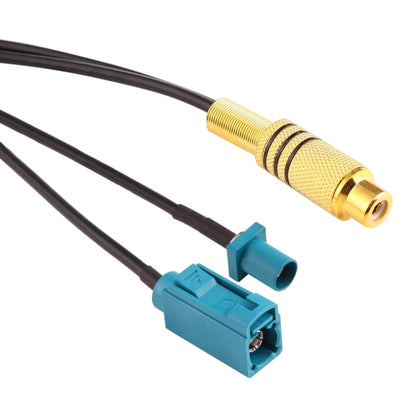 หญิง RCA ขนาด 15 ซม. ถึงชาย FAKRA + สาย RG174 หญิงประเภท FAKRA Z พร้อมสปริง, FAKRA Male+FAKRA Z Female RG174