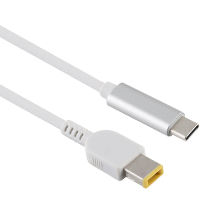 USB-C / Type-C ถึง Big Square ชายแล็ปท็อปชาร์จไฟสำหรับ Lenovo, ความยาวสายเคเบิล: ประมาณ 1.5 ม
