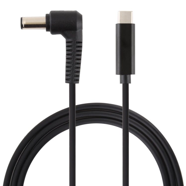 USB-C / Type-C ถึง 6.0 x 0.6 มม. สายชาร์จแล็ปท็อปสำหรับ Asus ความยาวสายเคเบิล: ประมาณ 1.5 ม.