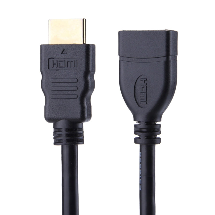 สายอะแดปเตอร์ HDMI 19 Pin Male to HDMI 19 Pin Female ความเร็วสูง 30 ซม, Length: 30cm
