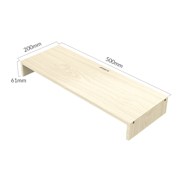 ORICO MSR-01-WD-BP ที่ยึดจอคอมพิวเตอร์ลายไม้ขนาด: 50 x 20 x 6.1 ซม., Size: 50 x 20 x 6.1cm