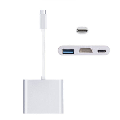 USB-C / Type-C 3.1 ชายกับ USB-C / Type-C 3.1 อะแดปเตอร์หญิงและ HDMI หญิงและ USB 3.0, Type-C+USB+HDMI (J), Type-C+USB+HDMI (G), Type-C+USB+HDMI (B), Type-C+USB+HDMI (S)