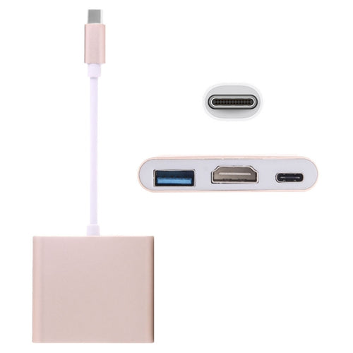 USB-C / Type-C 3.1 ชายกับ USB-C / Type-C 3.1 อะแดปเตอร์หญิงและ HDMI หญิงและ USB 3.0, Type-C+USB+HDMI (J), Type-C+USB+HDMI (G), Type-C+USB+HDMI (B), Type-C+USB+HDMI (S)