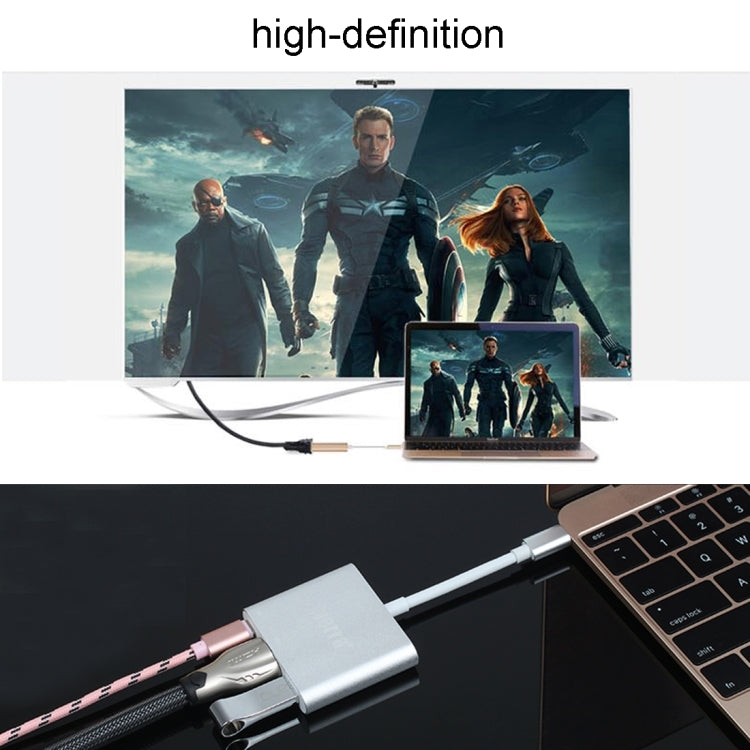 USB-C / Type-C 3.1 ชายกับ USB-C / Type-C 3.1 อะแดปเตอร์หญิงและ HDMI หญิงและ USB 3.0, Type-C+USB+HDMI (J), Type-C+USB+HDMI (G), Type-C+USB+HDMI (B), Type-C+USB+HDMI (S)