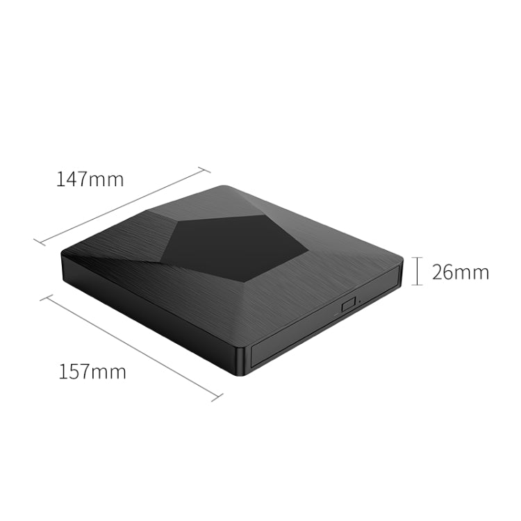 ORICO DVD-XD007 แบบพกพา USB 3.0 อินเทอร์เฟซภายนอก CD DVD ออปติคอลไดรฟ์ CD/DVD-RW Recorder