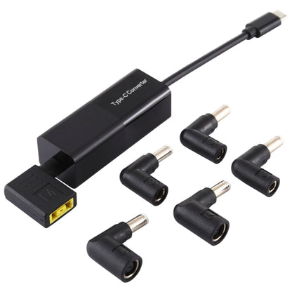 อะแดปเตอร์แปลงไฟแล็ปท็อป ตัวแปลง USB-C / Type-C 65W เป็นอะแดปเตอร์แปลงไฟ 6 in 1