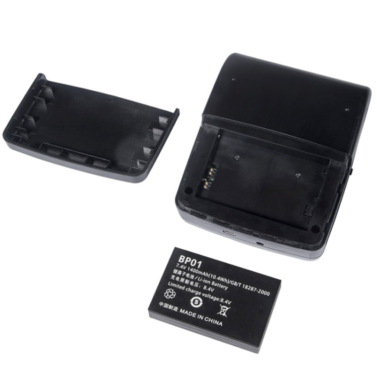 QS-5802 เครื่องพิมพ์ใบเสร็จ Bluetooth ขนาด 58 มม. แบบพกพา เมทริกซ์ 8 พิน, QS-5802