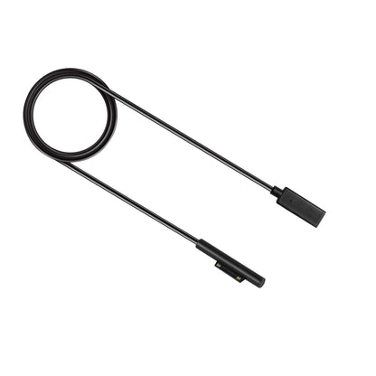 USBC / TypeC หญิงถึง 6 Pin แล็ปท็อปชาย PD สายชาร์จอย่างรวดเร็วสำหรับ Microsoft Surface Pro 7/6/5/4/3 ความยาวสายเคเบิล: 0.2 ม.