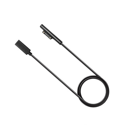 USBC / TypeC หญิงถึง 6 Pin แล็ปท็อปชาย PD สายชาร์จอย่างรวดเร็วสำหรับ Microsoft Surface Pro 7/6/5/4/3 ความยาวสายเคเบิล: 0.2 ม.