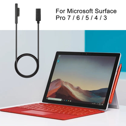 USBC / TypeC หญิงถึง 6 Pin แล็ปท็อปชาย PD สายชาร์จอย่างรวดเร็วสำหรับ Microsoft Surface Pro 7/6/5/4/3 ความยาวสายเคเบิล: 0.2 ม.