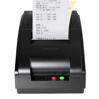 QS-7601 เครื่องพิมพ์ใบเสร็จ Bluetooth ขนาด 76 มม. แบบพกพา เมทริกซ์ 9 พิน, QS-7601-B, QS-7601-W