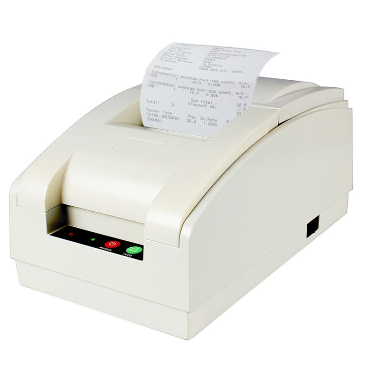QS-7601 เครื่องพิมพ์ใบเสร็จ Bluetooth ขนาด 76 มม. แบบพกพา เมทริกซ์ 9 พิน, QS-7601-B, QS-7601-W
