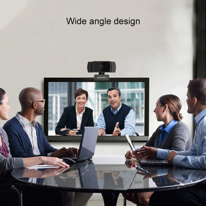 Aoni A20 FHD 1080P IPTV WebCam การประชุมทางไกลการสอนคอมพิวเตอร์ถ่ายทอดสดกล้องพร้อมไมโครโฟน, A20