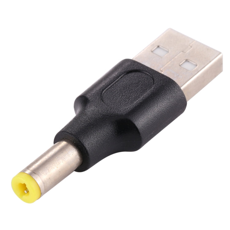 10 ชิ้น 5.5 x 2.5 มม. ชายกับ USB 2.0 ชาย DC Power Plug เชื่อมต่อ, 5.5 x 2.5mm