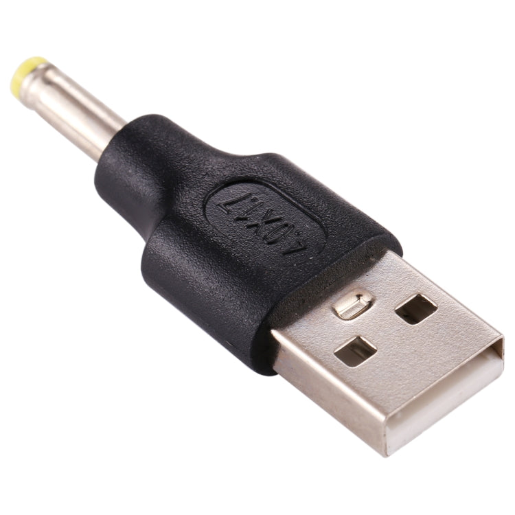 10 ชิ้น 4.0 x 1.7 มม. ชายกับ USB 2.0 ชาย DC Power Plug เชื่อมต่อ, 4.0 x 1.7mm Male