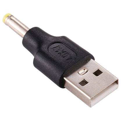 10 ชิ้น 4.0 x 1.7 มม. ชายกับ USB 2.0 ชาย DC Power Plug เชื่อมต่อ, 4.0 x 1.7mm Male