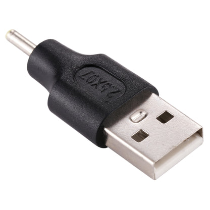 10 ชิ้น 2.5 x 0.7 มม. ชายกับ USB 2.0 ชาย DC Power Plug เชื่อมต่อ, 2.5 x 0.7mm