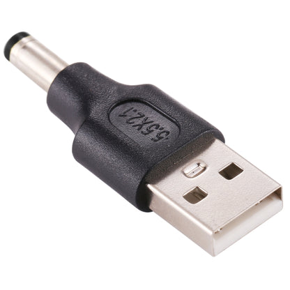 10 ชิ้น 5.5 x 2.1 มม. ชายกับ USB 2.0 ชาย DC Power Plug เชื่อมต่อ, 5.5 x 2.1mm