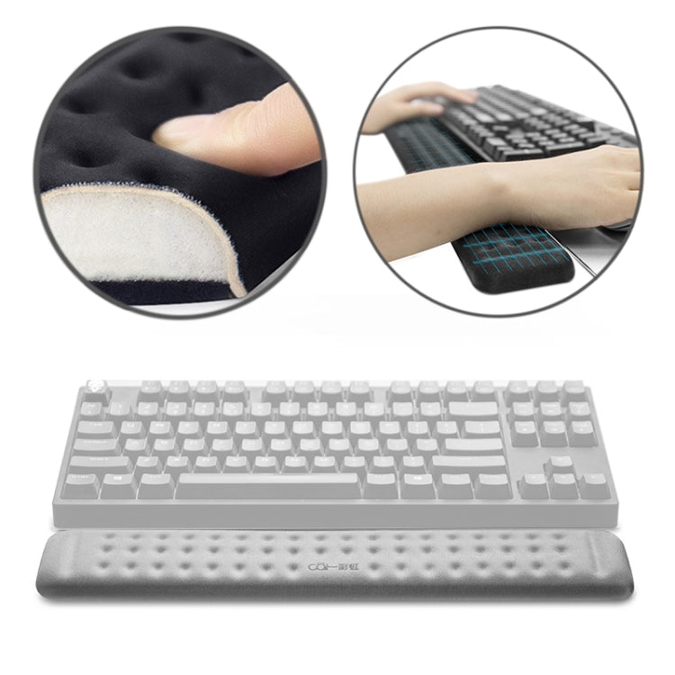 แผ่นรองเมาส์เมมโมรี่โฟมสำหรับคีย์บอร์ดแบบ Mechanical Keyboard ขนาด : M, Size : M