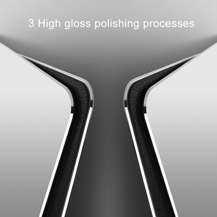 วงกลมรูปร่างอลูมิเนียมอัลลอยด์สองด้านเสื่อกันลื่นแผ่นรองเมาส์โต๊ะ, Circle Shape