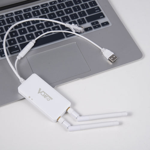VONETS VAP11S 2.4G Mini Wireless Bridge 300Mbps WiFi Repeater พร้อม 2 เสาอากาศ, VAP11S