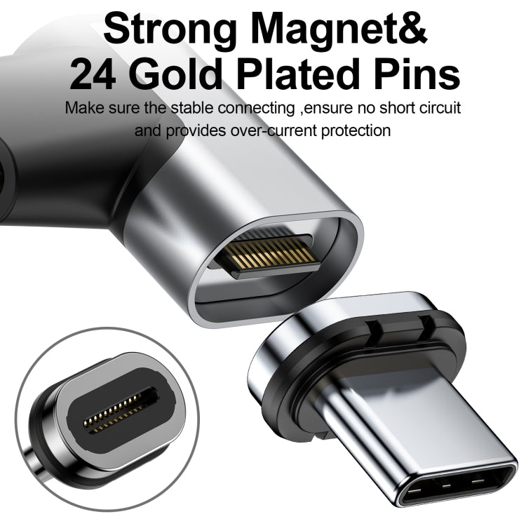 หมุดชุบทองอะแดปเตอร์แม่เหล็ก USB-C / Type-C