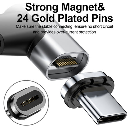 หมุดชุบทองอะแดปเตอร์แม่เหล็ก USB-C / Type-C