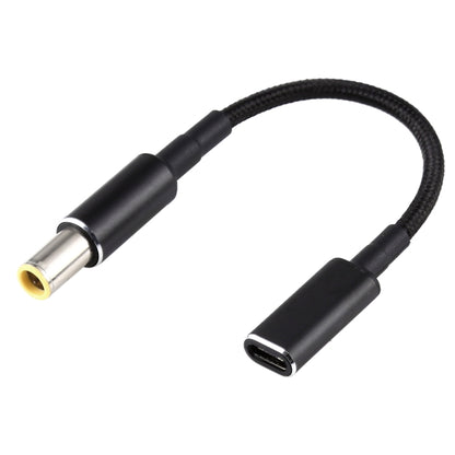 PD 100W 18.5-20V 7.9 x 0.9 มม. เป็นอะแดปเตอร์ USB-C / Type-C สายถักไนลอน
