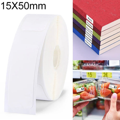 L11 กระดาษพิมพ์ฉลากความร้อนแบบมีกาวในตัว ขนาด15x50มม, Printing Paper 15x50mm