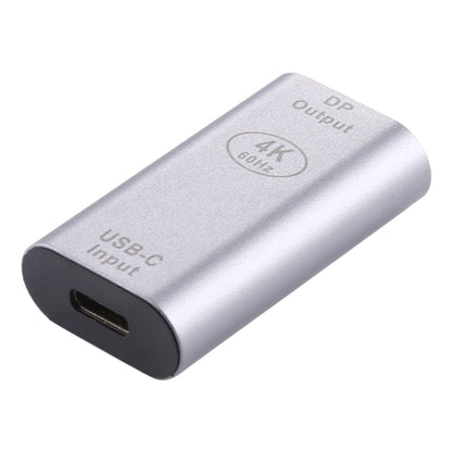 อะแดปเตอร์โลหะผสมอลูมิเนียมตัวเมีย Type-C / USB-C ถึง Big DP, Type-C Female to Big DP Female