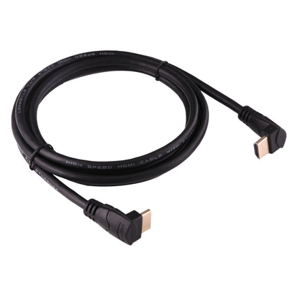 1.8m 4K * 2K รุ่น HDMI 2.0 ความเร็วสูง 90 องศามุมขวา HDMI ชาย 90 องศามุมขวา HDMI ชายสาย Ethernet, 90 Degree HDMI to 90 Degree HDMI