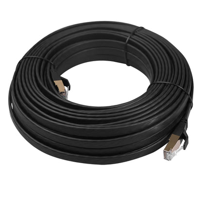 CAT8-2 Double Shielded CAT8 Flat Network LAN Cable ความยาว: 20ม, 20m