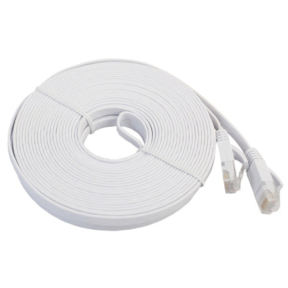 สาย LAN เครือข่ายอีเธอร์เน็ตแบบแบน CAT6 บางเฉียบยาว 20 ม., สายแพทช์ RJ45, Length: 20m