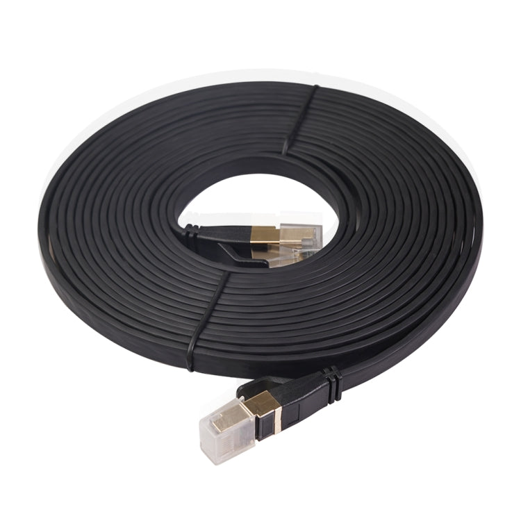 CAT8-2 สาย LAN เครือข่ายแบน CAT8 แบบชีลด์คู่ ความยาว: 5 ม, 5m